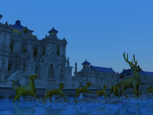 Island building 3D Model