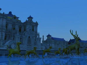 Island building 3D Model