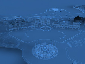 Island building 3D मॉडल