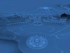 Island building 3D Model
