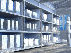 Wine Square 3D Модель