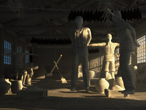 Wine Square 3D Model