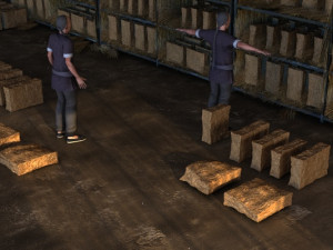Wine Square Modelo 3D