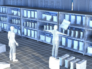 Wine Square Model 3D