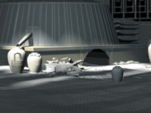 Wine Square Model 3D