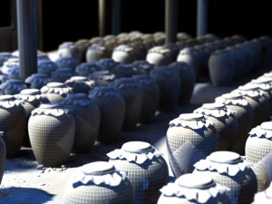 Wine Square 3D Model