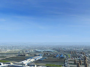Shanghai Hongqiao 3D Model