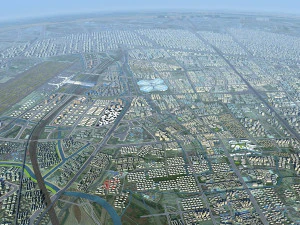 Shanghai Hongqiao 3D Model