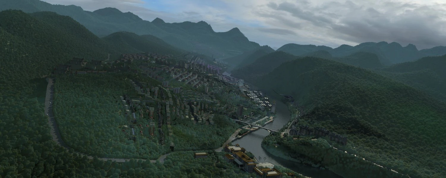 Baptist hometown 3D Model .c4d .max .obj .3ds .fbx .stl .blend 