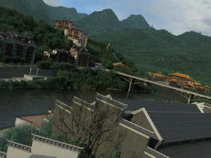 Baptist hometown 3D Model