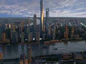 Shanghai 3D Model
