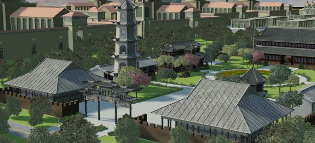 Panama Model 3D .c4d .max .obj .3ds .fbx .stl .blend 