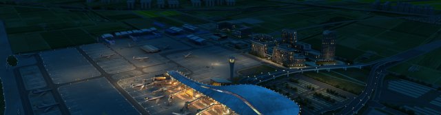 AIRPORT 3D Model .c4d .max .obj .3ds .fbx .stl .blend 