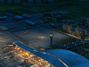 АЕРОПОРТ 3D Модель