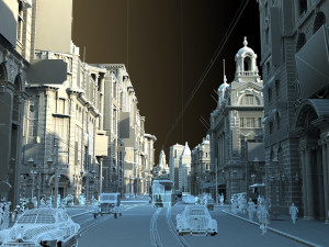 Old Shanghai 3D Modell