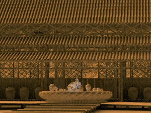 Bamboo house 3D 模型