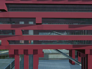 China Pavilion 3D Model