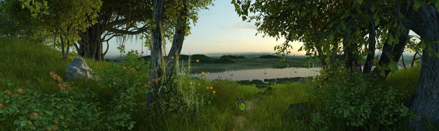 Wetlands 3D Model .c4d .max .obj .3ds .fbx .stl .blend 