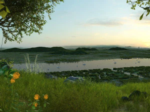 Wetlands 3D Model