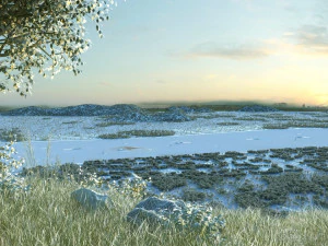 Wetlands 3D Model