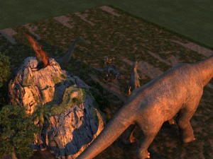 Dinosaur world 3D Model