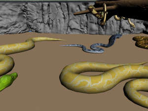 Snake pit Modèle 3D