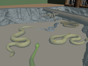 Snake pit 3D Model