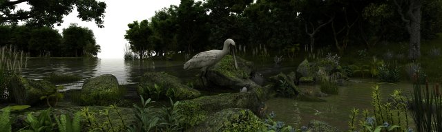 Wetlands 3Dモデル .c4d .max .obj .3ds .fbx .stl .blend 