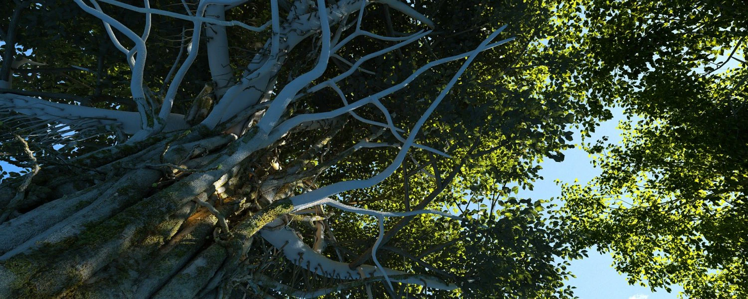 Banyan tree 3D Model .c4d .max .obj .3ds .fbx .stl .blend 