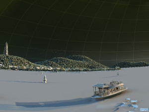 Hangzhou West Lake 3Dモデル