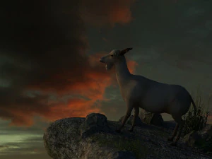 Cliff 3D Model