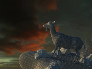 Cliff 3D Model