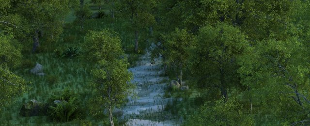 Forest 3D Модель .c4d .max .obj .3ds .fbx .stl .blend 