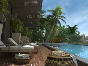 Swimming pool Modelo 3D