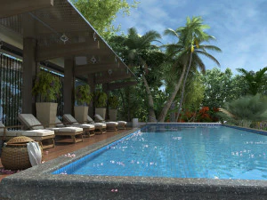 Swimming pool 3D Model