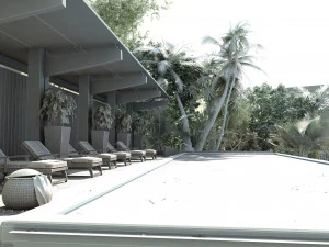 Swimming pool 3D Model