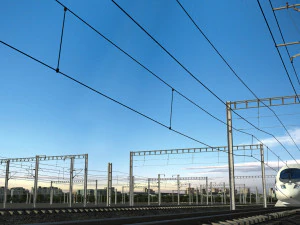 Pociąg dużych prędkości Model 3D