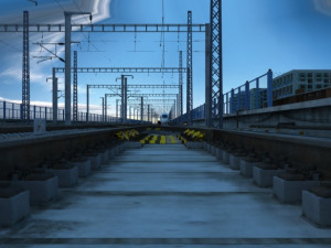 High speed train 3D Модель