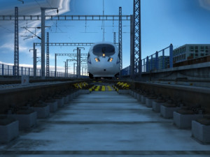 High speed train 3D 모델