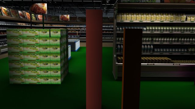 Supermarket Modelo 3D .c4d .max .obj .3ds .fbx .stl .blend 