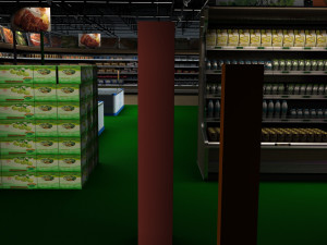 Supermarket Modelo 3D