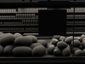 Supermarket 3D Model
