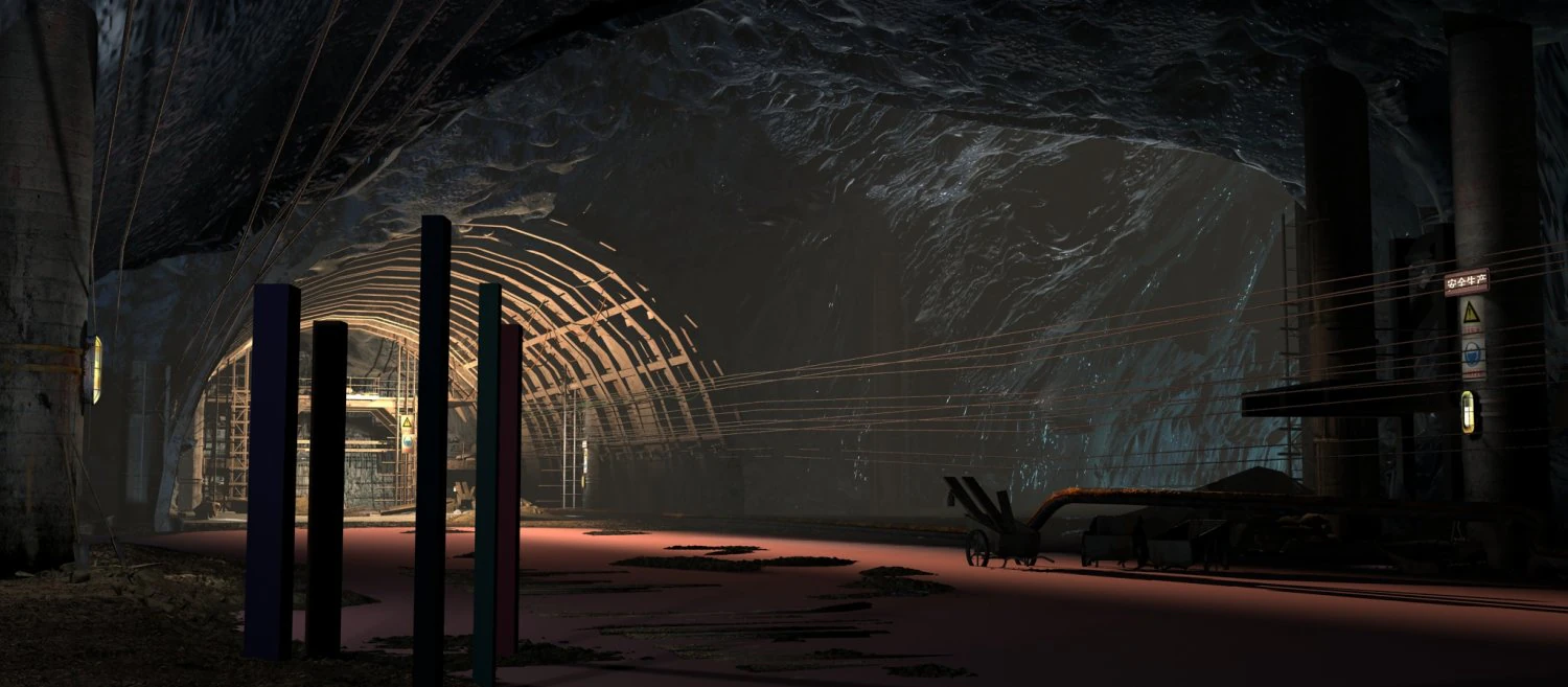Old mine 3D Model .c4d .max .obj .3ds .fbx .stl .blend