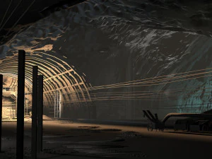 Old mine 3D Model