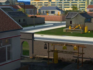Rural small courtyard 3D Model