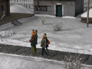Rural small courtyard 3D Model