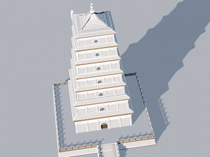 Da-Yan Tower 3D Modell