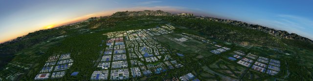 City planning 3D Model .c4d .max .obj .3ds .fbx .stl .blend 