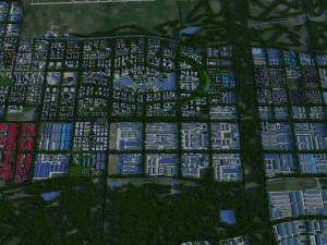 City planning 3D Model
