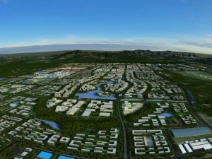 उच्च गति ट्रेन 3D मॉडल